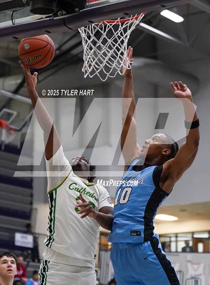 Thumbnail 1 in South Bend Saint Joseph vs. Cathedral (Sneakers for Santa Shootout) photogallery.