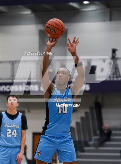 Thumbnail 1 in South Bend Saint Joseph vs. Cathedral (Sneakers for Santa Shootout) photogallery.