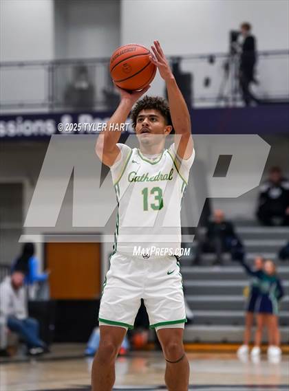Thumbnail 2 in South Bend Saint Joseph vs. Cathedral (Sneakers for Santa Shootout) photogallery.