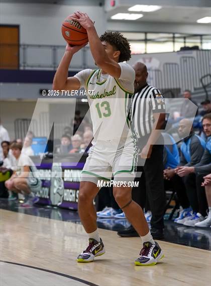 Thumbnail 3 in South Bend Saint Joseph vs. Cathedral (Sneakers for Santa Shootout) photogallery.