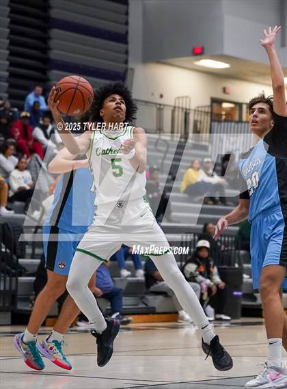 Thumbnail 2 in South Bend Saint Joseph vs. Cathedral (Sneakers for Santa Shootout) photogallery.