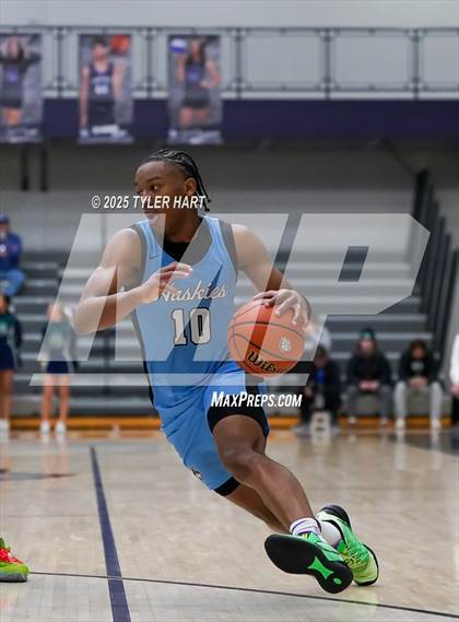 Thumbnail 2 in South Bend Saint Joseph vs. Cathedral (Sneakers for Santa Shootout) photogallery.