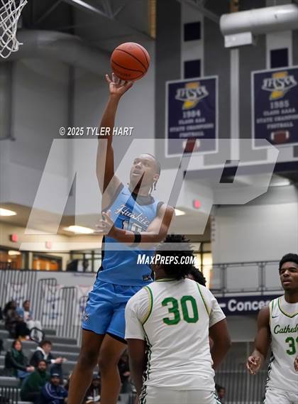 Thumbnail 3 in South Bend Saint Joseph vs. Cathedral (Sneakers for Santa Shootout) photogallery.