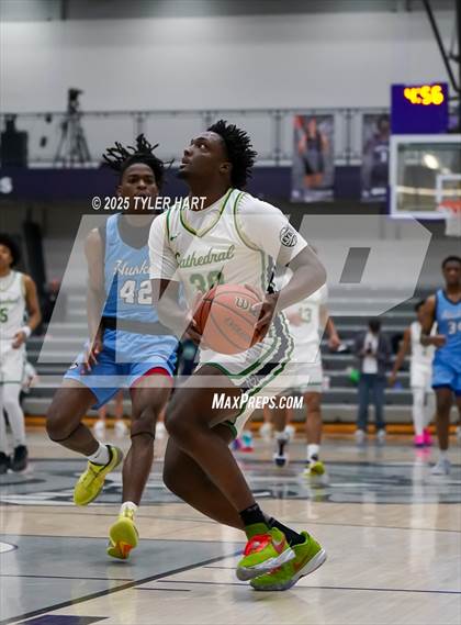 Thumbnail 3 in South Bend Saint Joseph vs. Cathedral (Sneakers for Santa Shootout) photogallery.