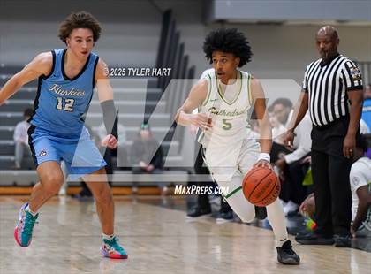 Thumbnail 1 in South Bend Saint Joseph vs. Cathedral (Sneakers for Santa Shootout) photogallery.