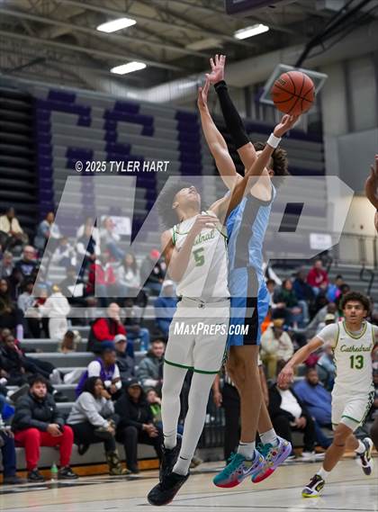 Thumbnail 3 in South Bend Saint Joseph vs. Cathedral (Sneakers for Santa Shootout) photogallery.