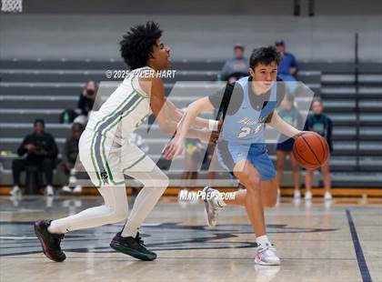Thumbnail 2 in South Bend Saint Joseph vs. Cathedral (Sneakers for Santa Shootout) photogallery.