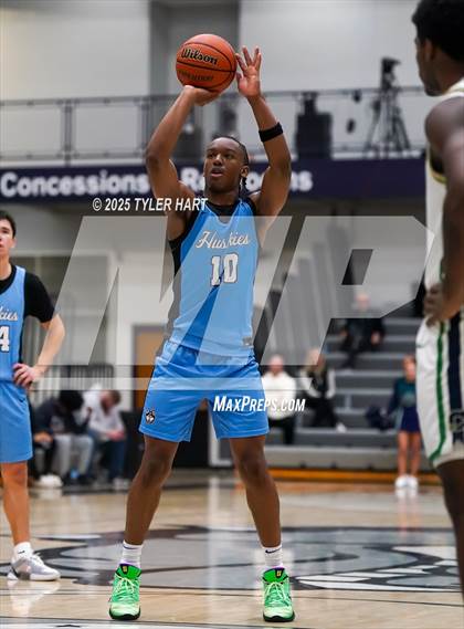 Thumbnail 1 in South Bend Saint Joseph vs. Cathedral (Sneakers for Santa Shootout) photogallery.