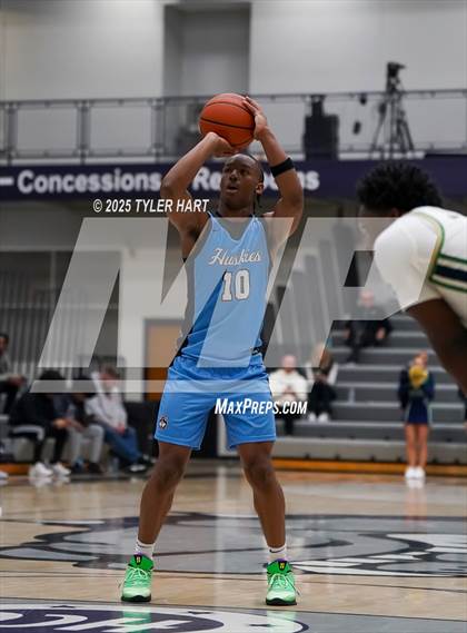 Thumbnail 1 in South Bend Saint Joseph vs. Cathedral (Sneakers for Santa Shootout) photogallery.