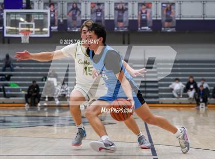 Thumbnail 3 in South Bend Saint Joseph vs. Cathedral (Sneakers for Santa Shootout) photogallery.