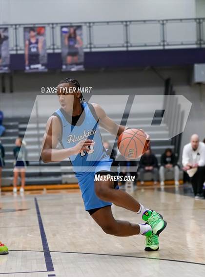 Thumbnail 1 in South Bend Saint Joseph vs. Cathedral (Sneakers for Santa Shootout) photogallery.