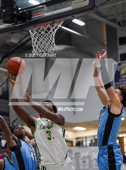 Thumbnail 2 in South Bend Saint Joseph vs. Cathedral (Sneakers for Santa Shootout) photogallery.