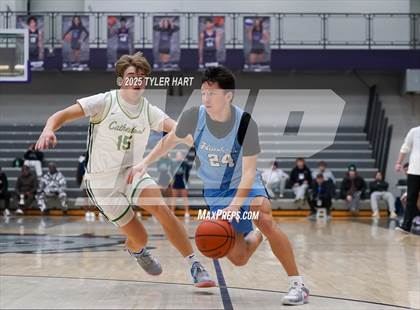 Thumbnail 2 in South Bend Saint Joseph vs. Cathedral (Sneakers for Santa Shootout) photogallery.