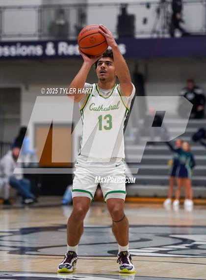 Thumbnail 1 in South Bend Saint Joseph vs. Cathedral (Sneakers for Santa Shootout) photogallery.