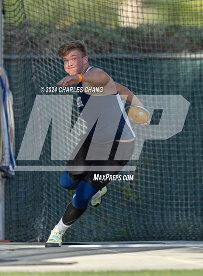 Thumbnail 3 in CIF State Championships (Discus Qualifying) photogallery.