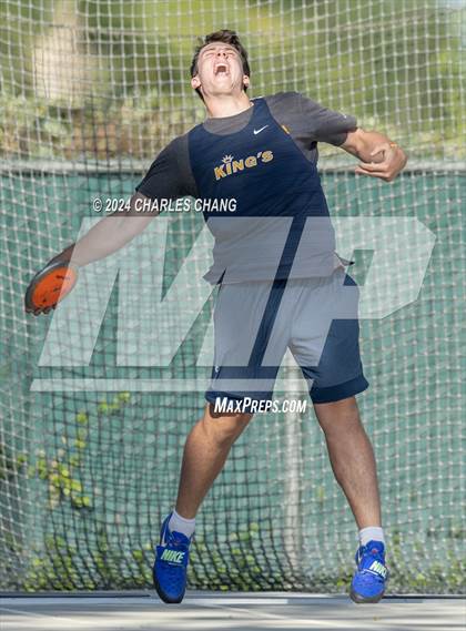 Thumbnail 1 in CIF State Championships (Discus Qualifying) photogallery.