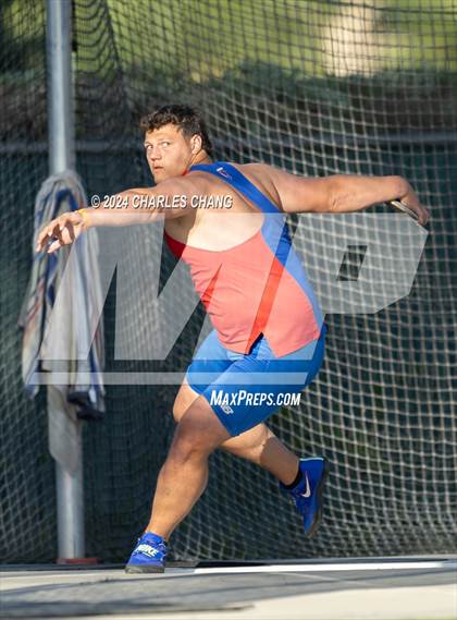 Thumbnail 1 in CIF State Championships (Discus Qualifying) photogallery.
