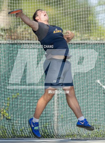 Thumbnail 3 in CIF State Championships (Discus Qualifying) photogallery.