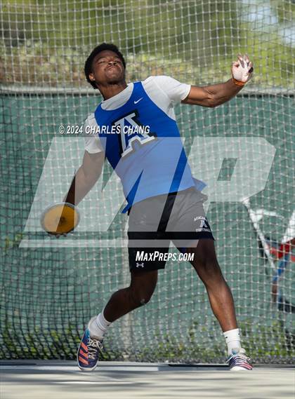 Thumbnail 3 in CIF State Championships (Discus Qualifying) photogallery.