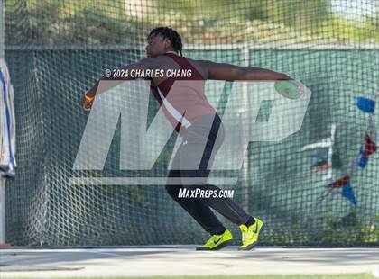 Thumbnail 2 in CIF State Championships (Discus Qualifying) photogallery.