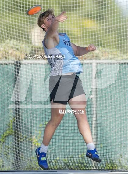 Thumbnail 3 in CIF State Championships (Discus Qualifying) photogallery.