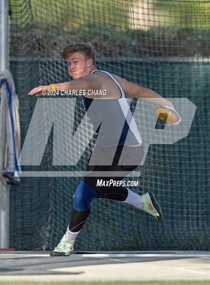 Thumbnail 2 in CIF State Championships (Discus Qualifying) photogallery.