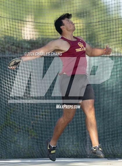 Thumbnail 2 in CIF State Championships (Discus Qualifying) photogallery.