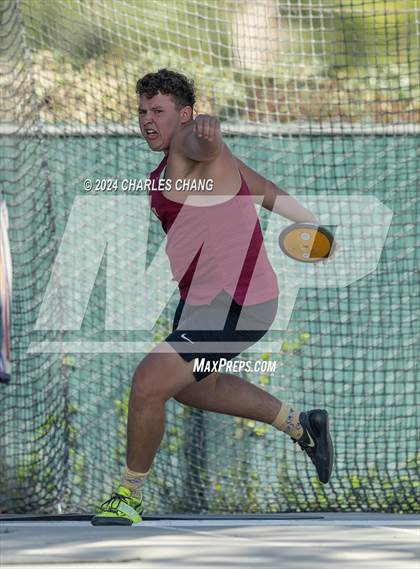Thumbnail 2 in CIF State Championships (Discus Qualifying) photogallery.