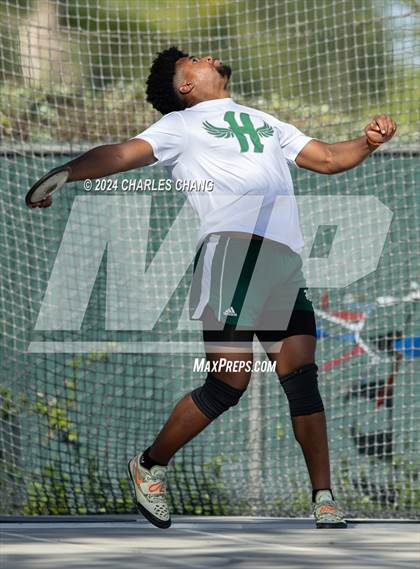 Thumbnail 3 in CIF State Championships (Discus Qualifying) photogallery.