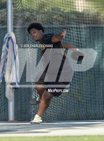Thumbnail 1 in CIF State Championships (Discus Qualifying) photogallery.