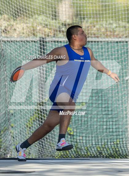 Thumbnail 1 in CIF State Championships (Discus Qualifying) photogallery.