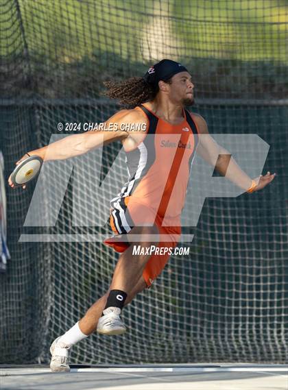 Thumbnail 3 in CIF State Championships (Discus Qualifying) photogallery.
