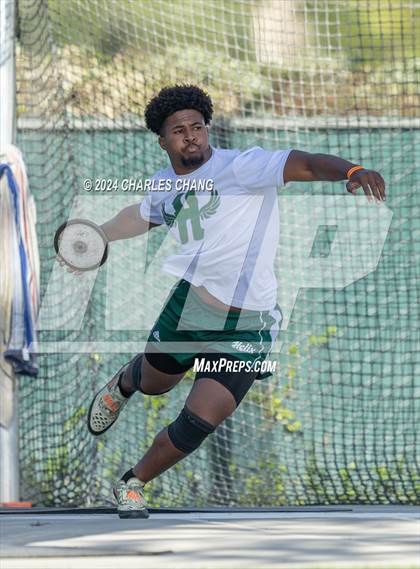Thumbnail 1 in CIF State Championships (Discus Qualifying) photogallery.