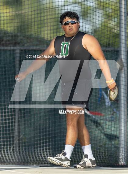 Thumbnail 1 in CIF State Championships (Discus Qualifying) photogallery.