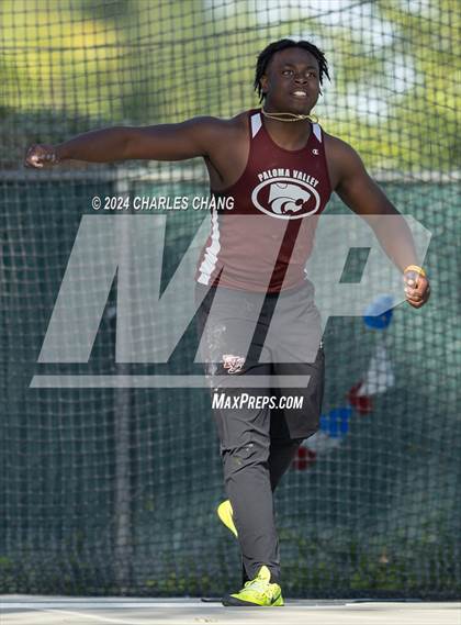 Thumbnail 3 in CIF State Championships (Discus Qualifying) photogallery.