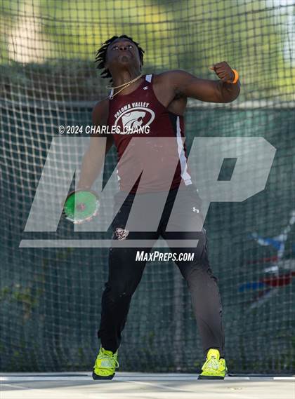 Thumbnail 2 in CIF State Championships (Discus Qualifying) photogallery.