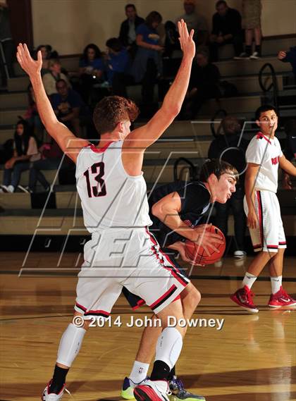 Thumbnail 3 in Brentwood School vs. Oak Hills (MaxPreps Holiday Classic) photogallery.