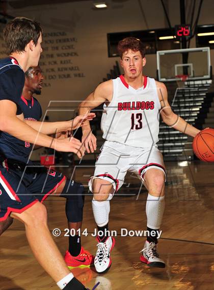 Thumbnail 2 in Brentwood School vs. Oak Hills (MaxPreps Holiday Classic) photogallery.