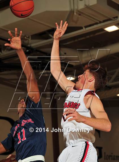 Thumbnail 3 in Brentwood School vs. Oak Hills (MaxPreps Holiday Classic) photogallery.