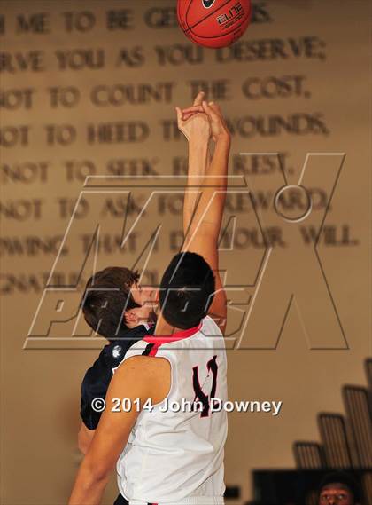Thumbnail 2 in Brentwood School vs. Oak Hills (MaxPreps Holiday Classic) photogallery.