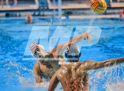 Thumbnail 1 in Oaks Christian vs Sacred Heart Prep (Elite 8 water polo Tournament) photogallery.