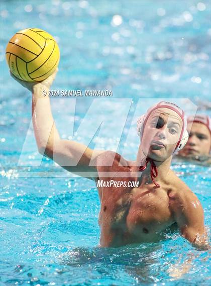 Thumbnail 2 in Oaks Christian vs Sacred Heart Prep (Elite 8 water polo Tournament) photogallery.