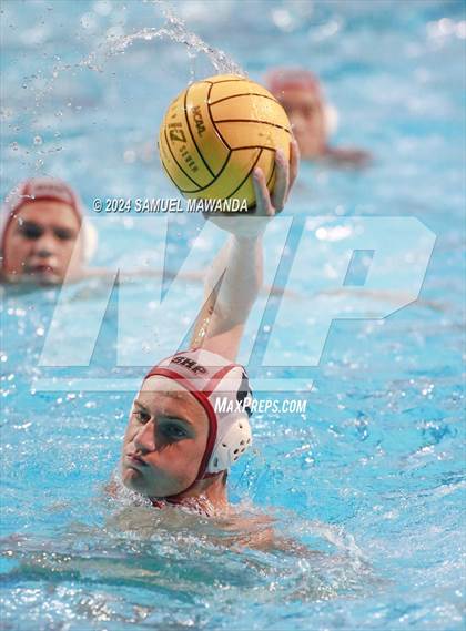 Thumbnail 2 in Oaks Christian vs Sacred Heart Prep (Elite 8 water polo Tournament) photogallery.