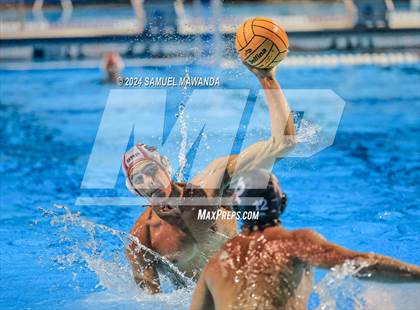 Thumbnail 3 in Oaks Christian vs Sacred Heart Prep (Elite 8 water polo Tournament) photogallery.