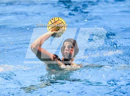 Thumbnail 3 in Oaks Christian vs Sacred Heart Prep (Elite 8 water polo Tournament) photogallery.