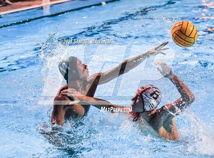 Thumbnail 2 in Oaks Christian vs Sacred Heart Prep (Elite 8 water polo Tournament) photogallery.