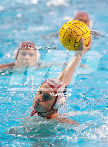 Thumbnail 3 in Oaks Christian vs Sacred Heart Prep (Elite 8 water polo Tournament) photogallery.