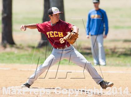 Thumbnail 2 in Pennsville Memorial vs Atlantic County Institute of Technology (Hedelt Tournament) photogallery.