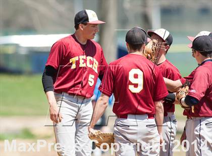 Thumbnail 2 in Pennsville Memorial vs Atlantic County Institute of Technology (Hedelt Tournament) photogallery.