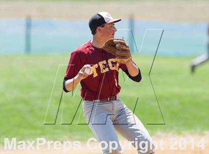 Thumbnail 2 in Pennsville Memorial vs Atlantic County Institute of Technology (Hedelt Tournament) photogallery.